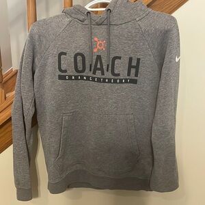 OTF coach sweatshirt. Nike. X small